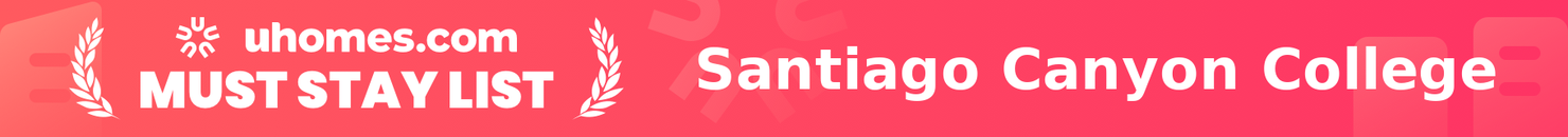 Must-Stay List for Santiago Canyon College