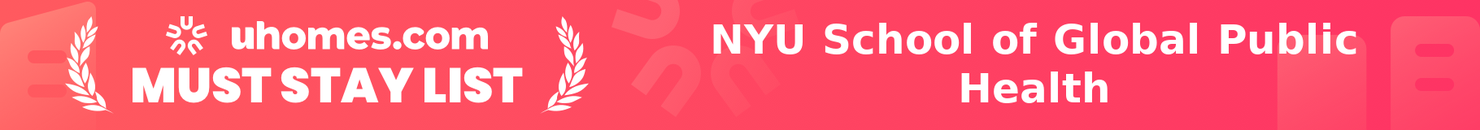 Must-Stay List for NYU School of Global Public Health