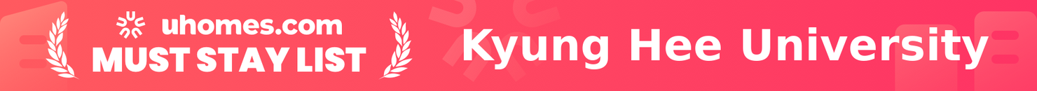 Must-Stay List for Kyung Hee University