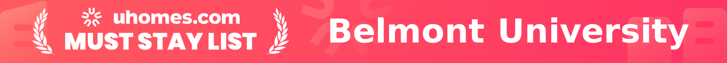 Must-Stay List for Belmont University