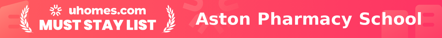 Must-Stay List for Aston Pharmacy School