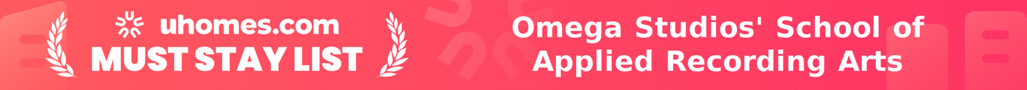 Must-Stay List for Omega Studios' School of Applied Recording Arts & Sciences