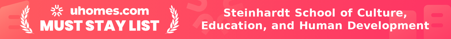 Must-Stay List for Steinhardt School of Culture, Education, and Human Development