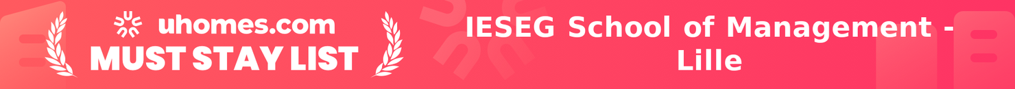 Must-Stay List for IESEG School of Management - Lille