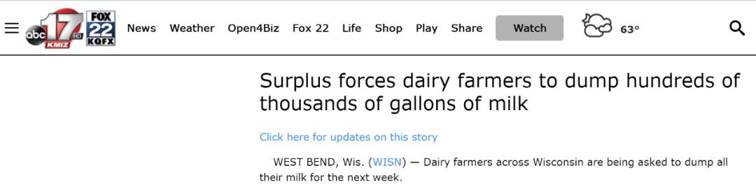 澳洲物价飞涨，每周多花几十刀！但全球正在销毁万吨牛奶、十万鸡蛋.-异乡好居