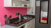 Student at Home live house viewing broadcast