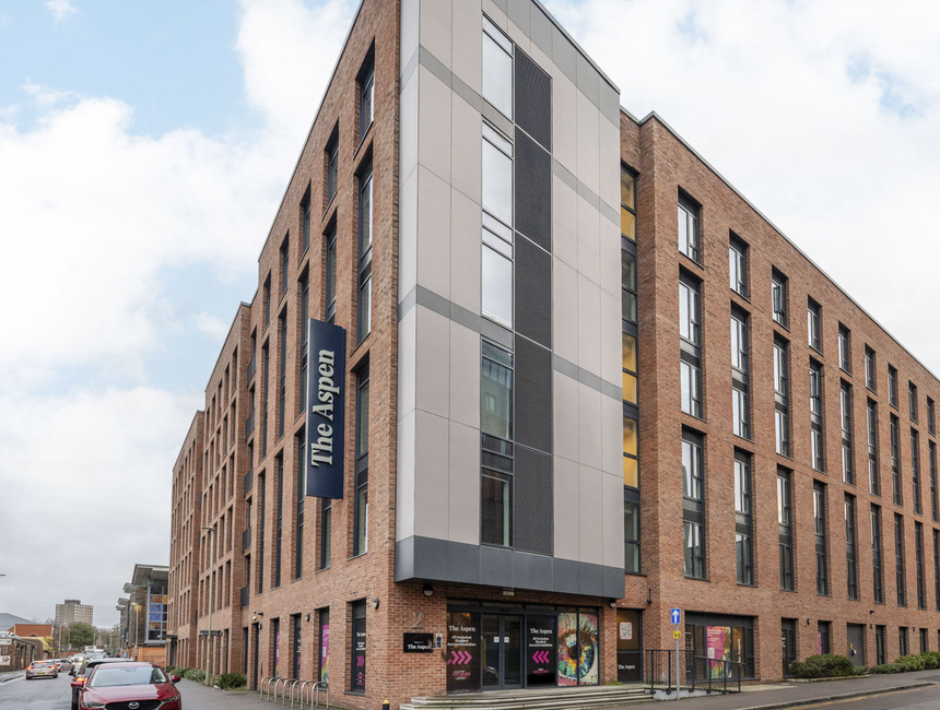 Live stream of viewings at The Aspen apartments
